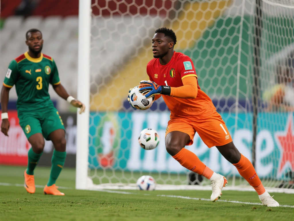 奥纳纳非洲杯之旅落幕：12天仅出场1次，0扑救失3球表现低迷